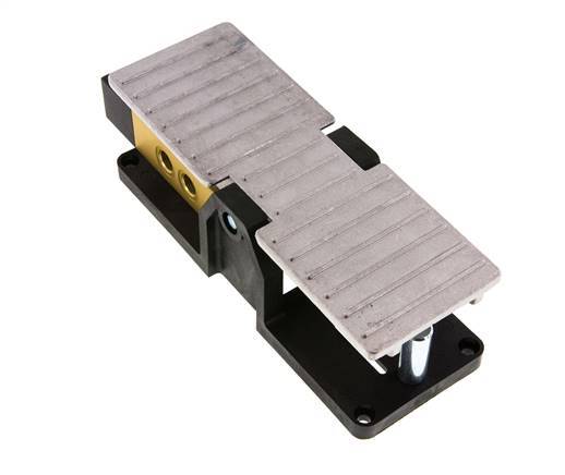 válvula de pedal de escape central 5/3 G1/4'' 2,5-10bar/35,0-140psi