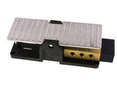 válvula de pedal de escape central 5/3 G1/4'' 2,5-10bar/35,0-140psi