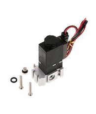3/2 M5 NC Electroválvula 24V DC 0-8bar/0-112psi Conector de 2 polos YPC
