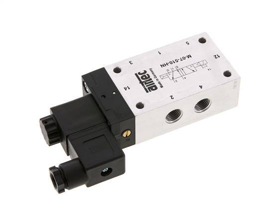 válvula solenoide 5/2 G1/4'' 115V AC 1.5-10bar/21.0-140psi Airtec
