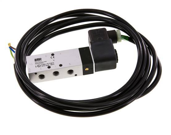 Electroválvula 5/2 G1/8'' 230V AC ATEX 3-10bar/42-140psi Airtec