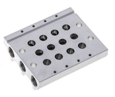 G1/8'' Manifold 4-Station Festo 566560 VABM-L1-10S-G18-4