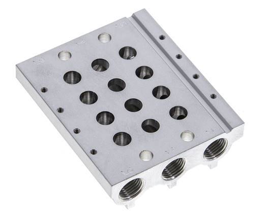 G1/8'' Manifold 4-Station Festo 566560 VABM-L1-10S-G18-4