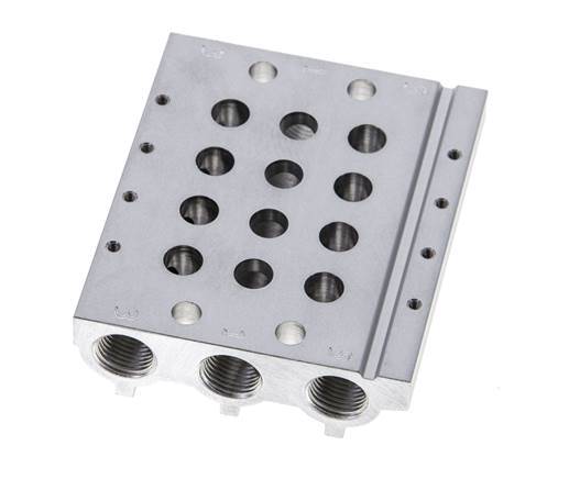 G1/8'' Manifold 4-Station Festo 566560 VABM-L1-10S-G18-4
