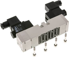 5/3 ISO 5599-1 Válvula solenoide de centro de presión 230V AC 2-10bar/28-140psi YPC