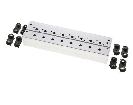 4xG1/4'' Manifold 8-Station Festo 576471 VABM-B10-20S-G14-8-P3