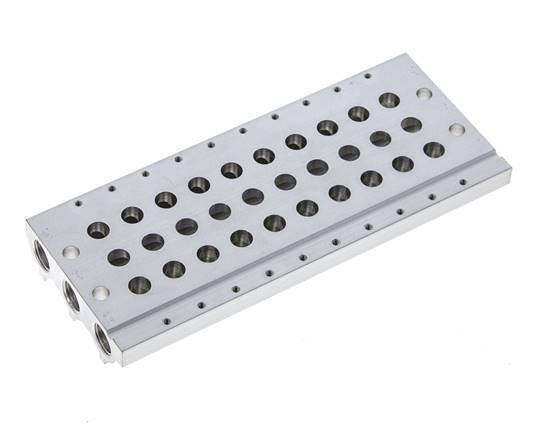 G1/8'' Manifold 10-Station Festo 566566 VABM-L1-10S-G18-10