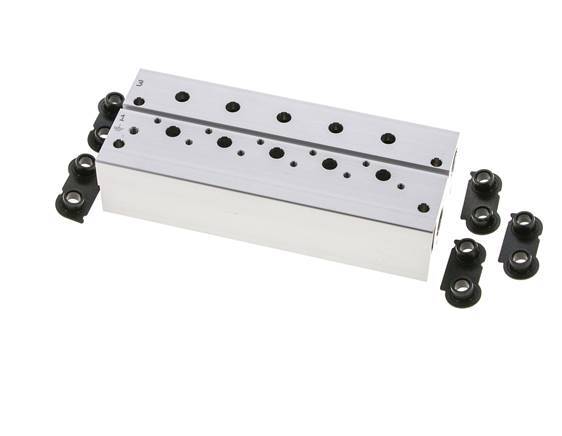 4xG1/4'' Manifold 5-Station Festo 576468 VABM-B10-20S-G14-5-P3