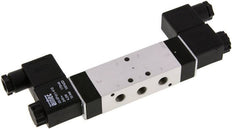 5/3 G1/8'' Válvula solenoide de centro cerrado 24V AC 3-10bar/42-140psi Airtec