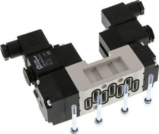 5/3 ISO 5599-1 Válvula solenoide central de escape 230V AC 2-10bar/28-140psi YPC