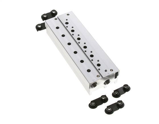 4xG1/4'' Manifold 6-Station Festo 576469 VABM-B10-20S-G14-6-P3