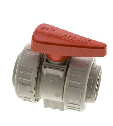 Válvula de bola de 2 vías True Union Rp 1 1/2'' EPDM