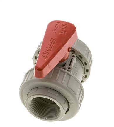 Válvula de bola de 2 vías True Union Rp 1 1/2'' EPDM