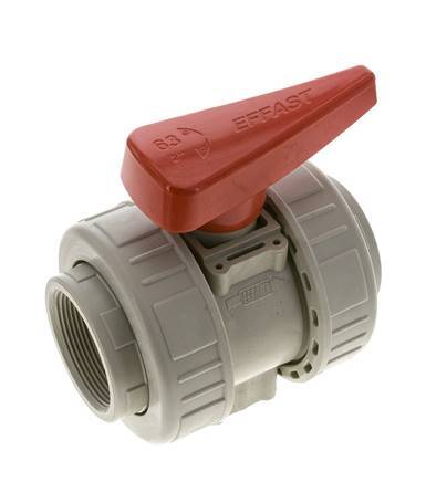 Válvula de bola de 2 vías True Union Rp 2'' FKM