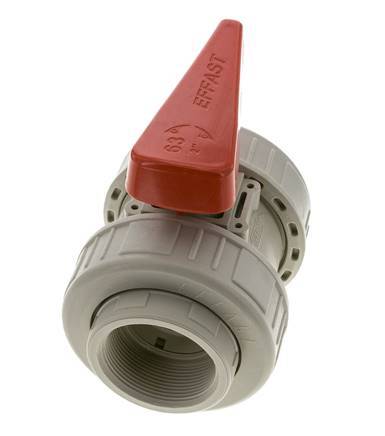 Válvula de bola de 2 vías True Union Rp 2'' FKM