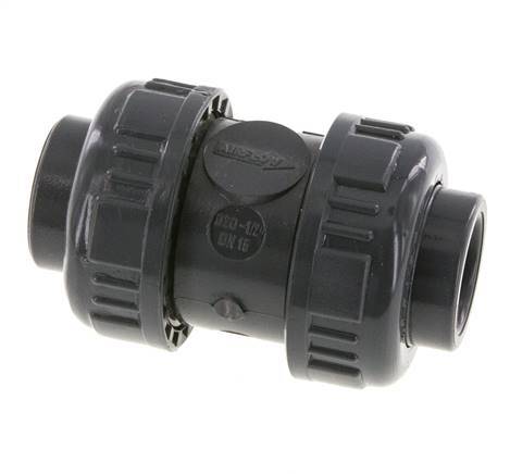 Válvula de retención de PVC 20 mm 0,012-16bar