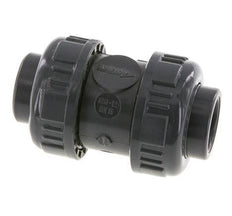 Válvula de retención de PVC 20 mm 0,012-16bar