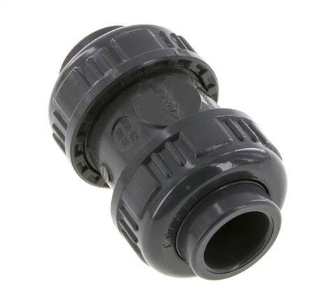 Válvula de retención de PVC 20 mm 0,012-16bar