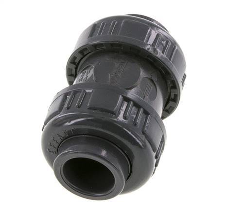 Válvula de retención de PVC 20 mm 0,012-16bar