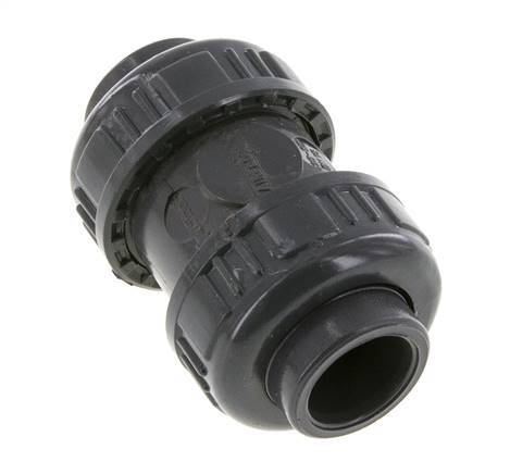 Válvula de retención de PVC 20 mm 0,012-16bar