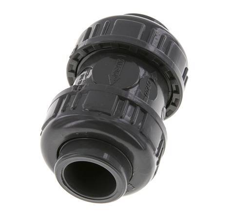 Válvula de retención de PVC 20 mm 0,012-16bar