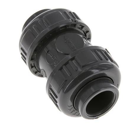 Válvula de retención de PVC 20 mm 0,012-16bar