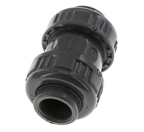 Válvula de retención de PVC 20 mm 0,012-16bar