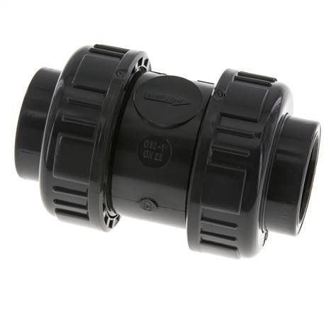 Válvula de retención de PVC 32 mm 0,012-16bar