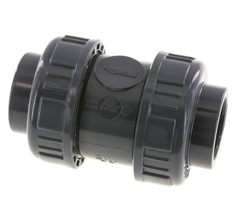 Válvula de retención de PVC 32 mm 0,012-16bar