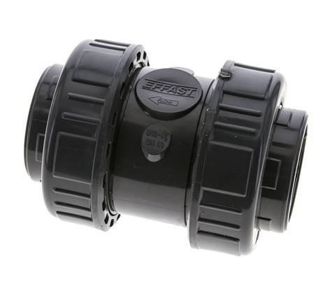 Válvula de retención de PVC Rp 1 1/2'' 0,012-16bar