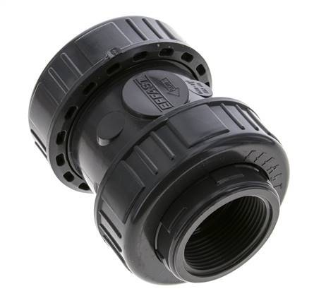 Válvula de retención de PVC Rp 1 1/2'' 0,012-16bar