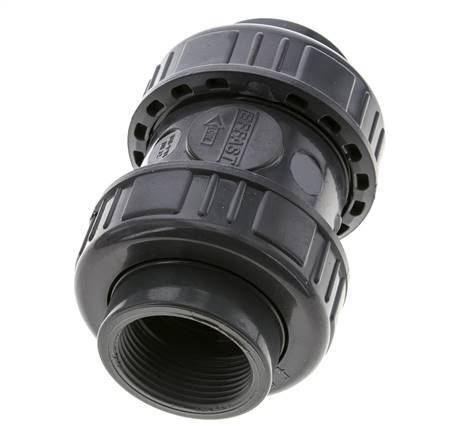 Válvula de retención de PVC Rp 1 1/4'' 0,012-16bar