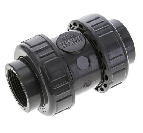Válvula de retención de PVC Rp 1 1/4'' 0,012-16bar
