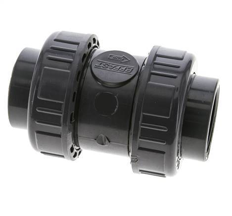 Válvula de retención de PVC Rp 1 1/4'' 0,012-16bar