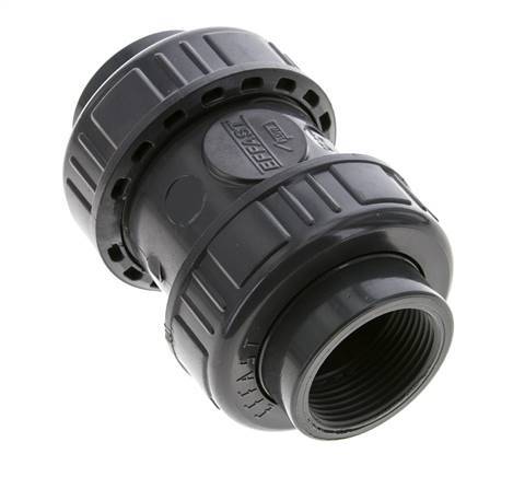 Válvula de retención de PVC Rp 1 1/4'' 0,012-16bar