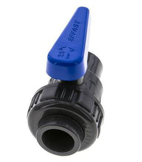 Válvula de bola de PVC de 2 vías Unión Simple 25 mm Socket EPDM