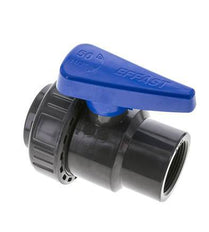 Válvula de bola de PVC de 2 vías Unión Simple Rp 1 1/2'' EPDM