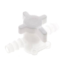 Válvula de bola de 2 vías de PVDF Barras de manguera de 3/8'' (9 mm)