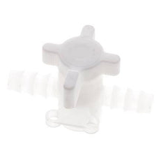Válvula de bola de 2 vías de PVDF Barras de manguera de 3/8'' (9 mm)
