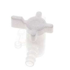 Válvula de bola de 2 vías de PVDF Barras de manguera de 3/8'' (9 mm)