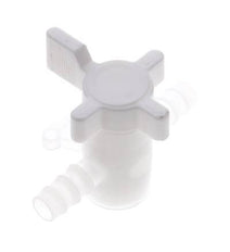 Válvula de bola de 2 vías de PVDF 10 mm Hose Barbs