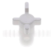 Válvula de bola de 2 vías de PVDF 10 mm Hose Barbs