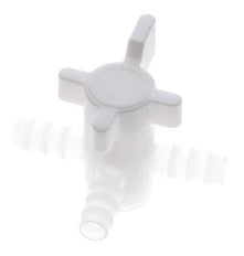 Válvula de bola de 3 vías de PVDF 10 mm Hose Barbs