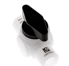 Válvula de bola de 2 vías de PVDF G 1/4'' FKM Vacío