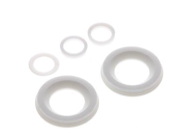Juego de Reparación para Válvula de Bola de Brida de 3 Vías de Acero Inoxidable DN15