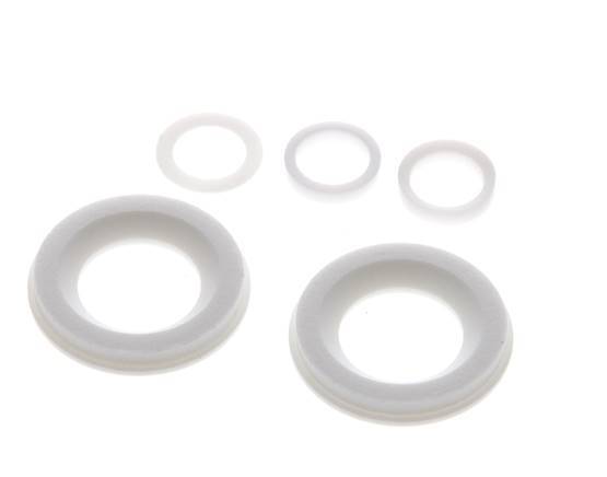Juego de Reparación para Válvula de Bola de Brida de 3 Vías de Acero Inoxidable DN15
