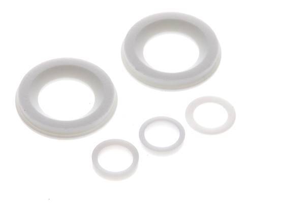 Juego de Reparación para Válvula de Bola de Brida de 3 Vías de Acero Inoxidable DN15