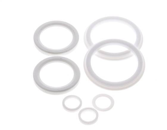 Juego de Reparación para Válvula de Bola de Brida de Acero Inoxidable de 3 Vías DN25