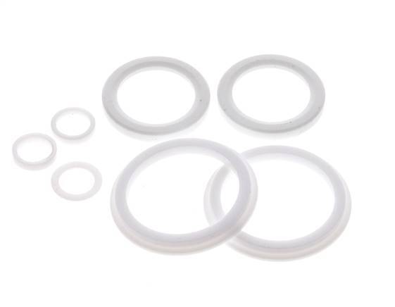 Juego de Reparación para Válvula de Bola de Brida de Acero Inoxidable de 3 Vías DN25