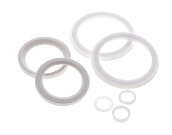 Juego de Reparación para Válvula de Bola de Brida de 3 Vías de Acero Inoxidable DN32